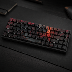 Özel LOL AATROX 68 Tuşlu PBT Boya Süblimasyonlu Yan Baskılı Tuş Başlıkları Mekanik Klavye için Cherry Profili - Product Image 1