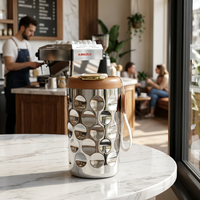 Mug à café en acier inoxydable 316 avec revêtement en céramique, 410 ml, gobelet isotherme sous vide, affichage de la température, LED intelligente, anti-fuite, mug de voyage