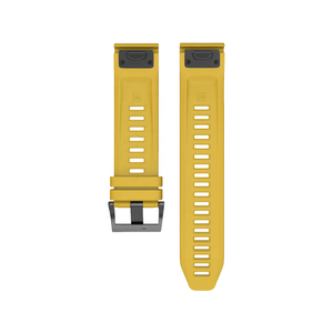 <span class=keywords><strong>Correa</strong></span> de silicona suave para reloj <span class=keywords><strong>Garmin</strong></span> Fenix 6, 6X Pro, 5, 5X Plus, descenso, Mk1, D2, Delta, PX - Product Image 3