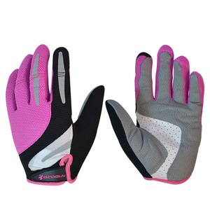 Cycling <b>Gloves</b> Full Finger Unisex Adult Bicycle Riding Gear <b>Touchscreen</b> Compatible - Product Image 2