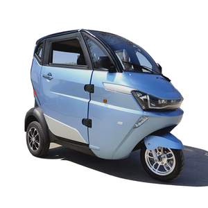 Triciclo Eléctrico de Nuevo Diseño, Triciclo Eléctrico de Pasajeros, EEC <span class=keywords><strong>TRIK</strong></span> de 3 Ruedas, Motor Y2 AC de 60V, Triciclo Motorizado Cerrado con 2 Asientos - Product Image 3