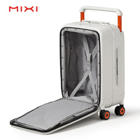 Mixi Luxe Dernière Conception Valise Trolley à Roues Silencieuses avec Cadre en Aluminium, Ensemble de Bagages de Voyage d'Affaires Multi-fonctionnel