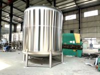 Cuve de mélange de savon liquide en acier inoxydable de 10 000 L avec agitateur et chauffage pour machine de mélange chimique