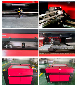 7050 50W/60W/80W nước làm mát <span class=keywords><strong>CO2</strong></span> Máy khắc <span class=keywords><strong>laser</strong></span> dễ dàng hoạt động khắc da gỗ sợi ván ép kim loại giấy DXF - Product Image 3