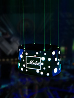 Projecteur d'ambiance pour scène de pole dance et de danse GOGO en boîte de nuit, idéal pour Noël, le Nouvel An, Halloween et Pâques