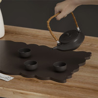 B038 DIY Résine Époxy Rectangulaire Plateau Moule Irrégulier Assiette De Fruits Plateau Silicone Moule