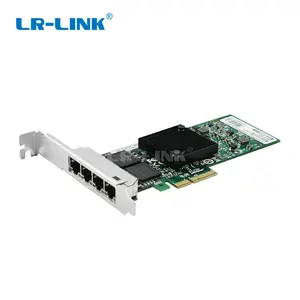 מותג LR-LINK intel i350 1GB 4 יציאה rj45 נחושת רשת כרטיס רשת מתאם nics