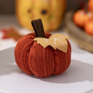 Decorazione di Halloween Ciondoli Zucca Carini di Halloween Ornamenti Zucca Lavorati a Maglia Decorazione Casa per il Raccolto - Product Image 6