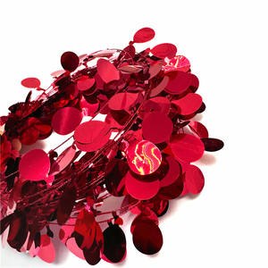 DIY Christmas Decorations Birthday Party Balloon Plastic <b>Wire</b> <b>Wreath</b> 7.5m Color Strip Flower Holiday - Product Image 5