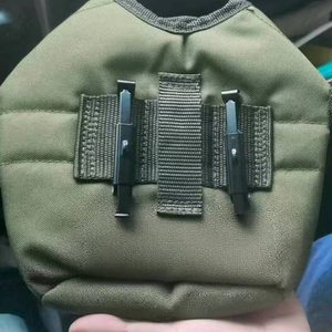 DF24 OD green 1L 1.2L water bottle <b>bag</b> with <b>molle</b> clips customized, - Product Image 3