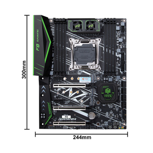 X99-F8 ATX <b>Motherboard</b> Supports 2011-3 Socket V3/V4 Processors, 256GB 8*DDR4, PCIe 3.0, 4*SATA 3.0&USB3,NVME M.2 WiFi X99 Mother - Product Image 6