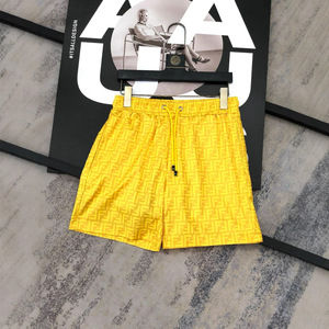 Pantaloncini da <span class=keywords><strong>Spiaggia</strong></span> Estivi da Uomo Trendy per Commercio Estero Transfrontaliero, Pantaloncini ad Asciugatura Rapida da Mare, Pantaloni Casual con Stampa Lettera F - Product Image 4