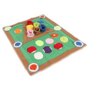 Alfombra de Olfateo <span class=keywords><strong>para</strong></span> Cachorros, Juguete <span class=keywords><strong>para</strong></span> <span class=keywords><strong>Perros</strong></span>, Diseño de Bola de Billar, Lavable a Máquina, Comida Lenta, Suave, Promueve la Digestión <span class=keywords><strong>para</strong></span> el Entrenamiento Olfativo - Product Image 1