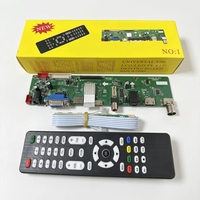 LCD TV AV Mainboard Model V56-Universal TV Besturingskaart Export naar India, Egypte, Afrika Markt Gemaakt in China