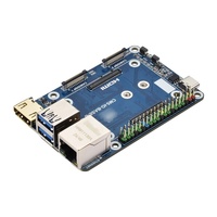 Carte mère mini CM5-IO-BASE-B (B) conçue pour le module de calcul Raspberry Pi 5 avec EEPROM intégré et puce de cryptage