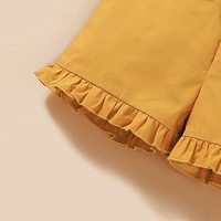 Ensemble de vêtements pour bébé fille, été, mode, 3 pièces, haut sans manches à volants, short à fleurs, bandeau