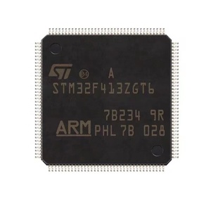 วงจรรวมแบบดั้งเดิม MCU 32 บิต หน่วยความจำแฟลช 1MB 144LQFP STM32F4 STM32F413 STM32F413ZGT6 - Product Image 1