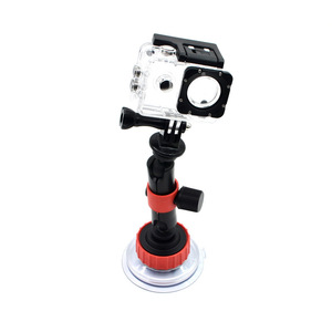 Kaliou G100 ABS+Silikon Langlebiger Auto-Windschutzscheiben-Saugnapfhalter mit 1/4-20 Schraube für <span class=keywords><strong>Hero6</strong></span>/5/4/3+ Stativhalterung - Product Image 1