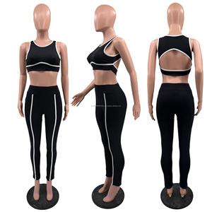 Vêtements de sport personnalisés avec logo, vêtements de fitness pour la salle de sport, vêtements de sport pour femmes, ensemble de yoga - Product Image 3