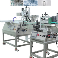 Machine de remplissage et de bouchage entièrement automatique pour petites bouteilles de boissons, vin, vinaigre, sauces, huiles, parfums, huiles essentielles, lotions