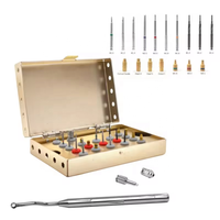 Kit de retrait de vis chirurgicale d'implant dentaire personnalisable de marque Implants dentaires Kit de fraises coniques avec vis d'arrêt