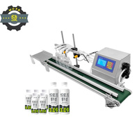 WF-4H3200 Petite Machine de Remplissage Électrique Automatique pour Lait, Jus, Boissons Gazeuses, Huiles Essentielles, Parfums et Liqueurs – Remplisseuse à 4 Têtes
