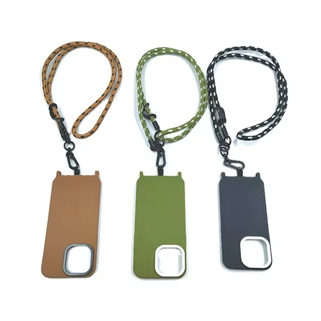 OEM Polyester Universal Crossbody Nylon Phone Lanyard Durable Lightweight Neck Strap Digital Camera Neck Lanyard Anti-lost Strap