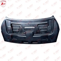 Aile arrière en fibre de carbone sèche Z-ART GT3 RS pour capot moteur Porsche 991 Prepreg en fibre de carbone pour 911 2012-2018 Kit de carrosserie aile arrière