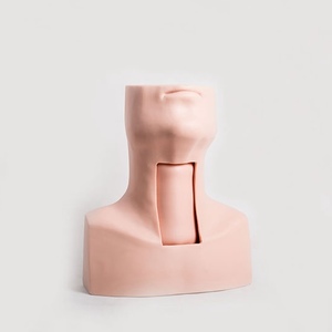 KyrenMed Cricotiroidotomía y traqueotomía Modelo de entrenamiento de intubación Simulador de cuidado de traqueotomía Cuerpo <span class=keywords><strong>humano</strong></span> - Product Image 2