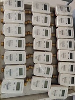 Compteur d'eau numérique intelligent à ultrasons R200-R400 4G LoRaWAN GPRS Lora Modbus RS485 en laiton IP68 OEM