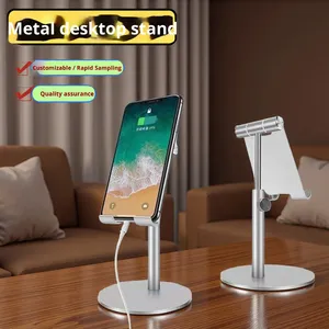 Support de téléphone et tablette pliable stable et rotatif à 360 degrés pour diffusion en direct et visionnage - Product Image 2