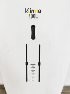 لوح ركوب الأمواج كينما <span class=keywords><strong>2026</strong></span> بتصميم جديد من الألياف الزجاجية لركوب الأمواج بالجناح - Product Image 6