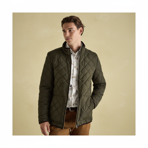 Vestes laser matelassées GSM sur mesure hiver réversible fermeture éclair complète brodée tissu imperméable respirant solide chauffant - Product Image 1