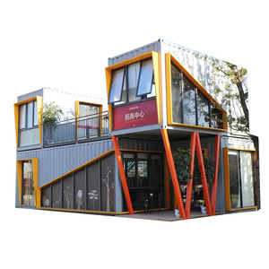 บ้านคอนเทนเนอร์ดัดแปลงทรงสี่เหลี่ยมผืนผ้า ดีไซน์ทันสมัย ใช้เป็นร้านค้า พร้อมบริการติดตั้งนอกสถานที่ ครบวงจร - Product Image 1