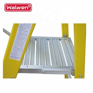 Four Step Portable Strong Household Fiberglass Platform <strong>Ladder</strong> <strong>Decorative</strong> Step <strong>Ladders</strong> - Product Image 5