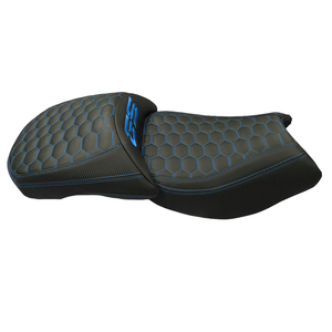 Housse de selle de moto GANE personnalisée, nouvelle couleur, cuir Nappa, design résistant à l'usure, diamant, entièrement enveloppante, housse de selle de haute qualité - Product Image 5