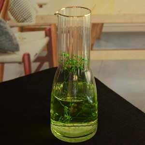 Bouteille en verre pour jus très vendue, sans plomb, en cristal, <span class=keywords><strong>carafe</strong></span> à <span class=keywords><strong>eau</strong></span> pour fêtes, bars et maison - Product Image 3