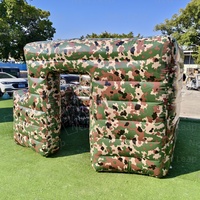 Yuedong Space Cover 9.8ft Commercial gonflable tir à l'arc cible bunkers jeu Paintball équipe loyer