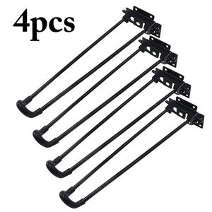 Heavy-Duty <b>Modern</b> Metal Furniture Legs <b>Folding</b> Hairpin <b>Table</b> Legs for Kitchen Hotel Living Room Bedroom Home Office Use - Product Image 1