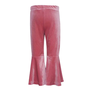Venta al por mayor bebé niña niños invierno grueso terciopelo Flare pantalones de <span class=keywords><strong>campana</strong></span> - Product Image 5