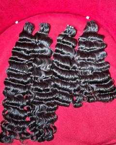 Cheveux Naturel sin procesar camboyano, cabello indio crudo, cutícula alineada, cabello humano original vietnamita, paquetes de tejido Yaki - Product Image 2