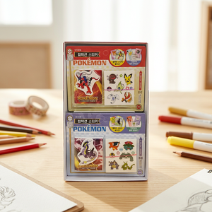 Colección de Pegatinas de Dibujos Animados Coreanos de Pokémon, Bolsa Sorpresa con 12 Paquetes, Caja Misteriosa Aleatoria, Coleccionables para Niños, Venta al Por Mayor - Product Image 3