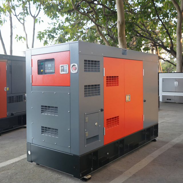 Super Silent Open Frame Portable Diesel Generator 50KVA/40KW 1500 RPM 50Hz ATS Stamford Alternator 220V 24V DC Electric Start