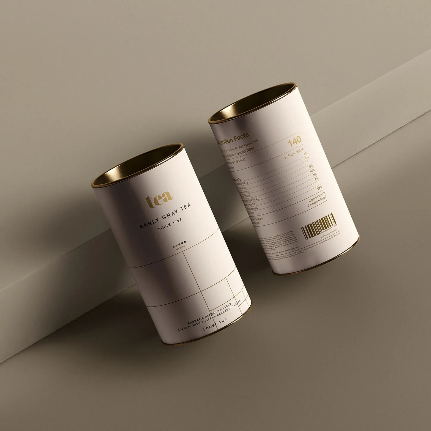 Embalagem de cilindro de alimento personalizado, embalagem latinha de lata de metal selado embalagem de chá cilindro de lata de alumínio