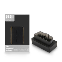Super Mini ELM327 OBD2 interfaz BT 4,0 escáner PIC18F25K80 Chip escáner de código de coche herramienta de diagnóstico compatible con Android/IOS/PC
