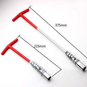 T Type Spark <b>Plug</b> Socket Wrench 14mm 16mm 21mm <b>Extended</b> Universal For Automotive Repair - Product Image 2