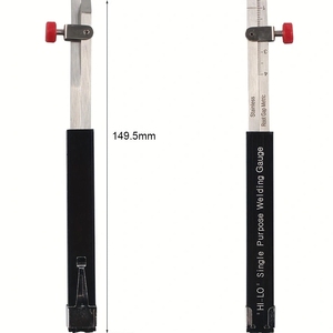 Welder Tools Welding <b>Gauge</b> Stainless Steel Internal HI-LO <b>Gauge</b> Inspection with Small Level of Regulation Root Standard Inch - Product Image 4