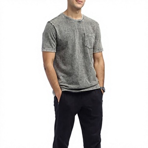 Streetwear Design Vêtements d'été OEM Lavage à l'acide Taille personnalisée Léger 2026 Extensible Respirant Séchage rapide Toile 100% Coton - Product Image 6