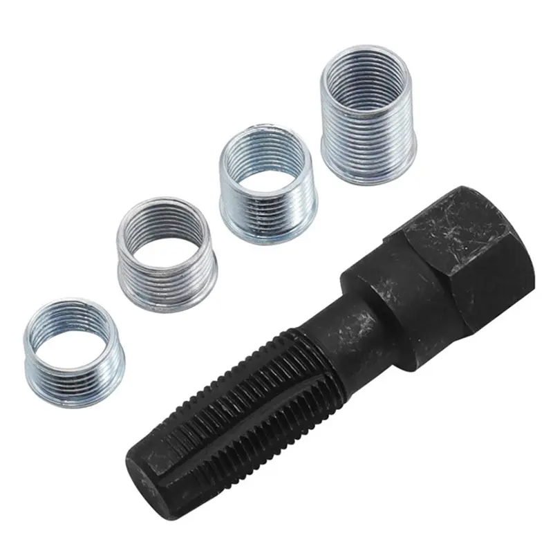 14mm Car Cylinder Head Tap Spark Plug RE-Thread Repair Tool Kit Spark-plug Hole Sleeve for Repair Parts
