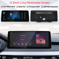 Écran tactile multimédia sans fil Carplay de 12,8 pouces, unité principale Android-auto pour BMW X5 F15 F85 X6 F16 F86 2014-2016 NBT EVO